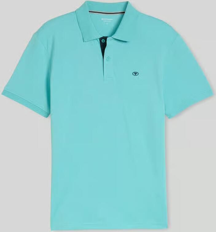 Tom Tailor regular fit poloshirt van puur katoen met gestikt logo - Foto 2