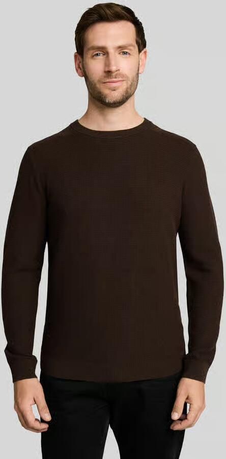 Tom Tailor Regular fit pullover met crew neck kraag - Foto 3