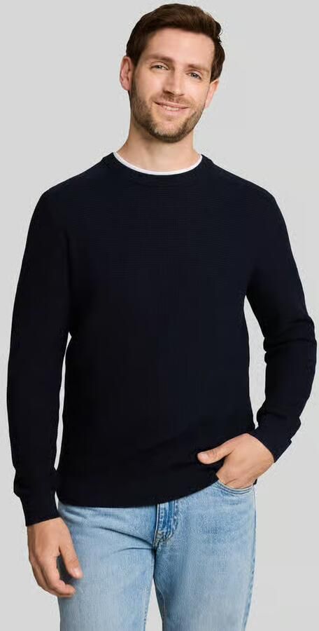 Tom Tailor Regular fit pullover met crew neck kraag - Foto 2