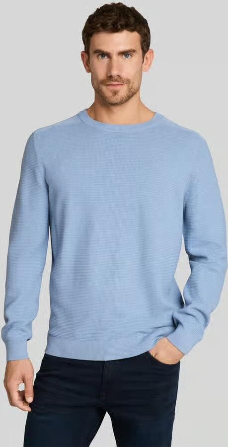 Tom Tailor Regular fit pullover met crew neck kraag - Foto 3