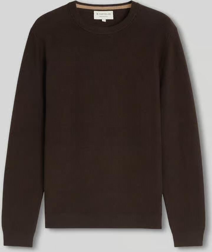 Tom Tailor Regular fit pullover met crew neck kraag - Foto 2