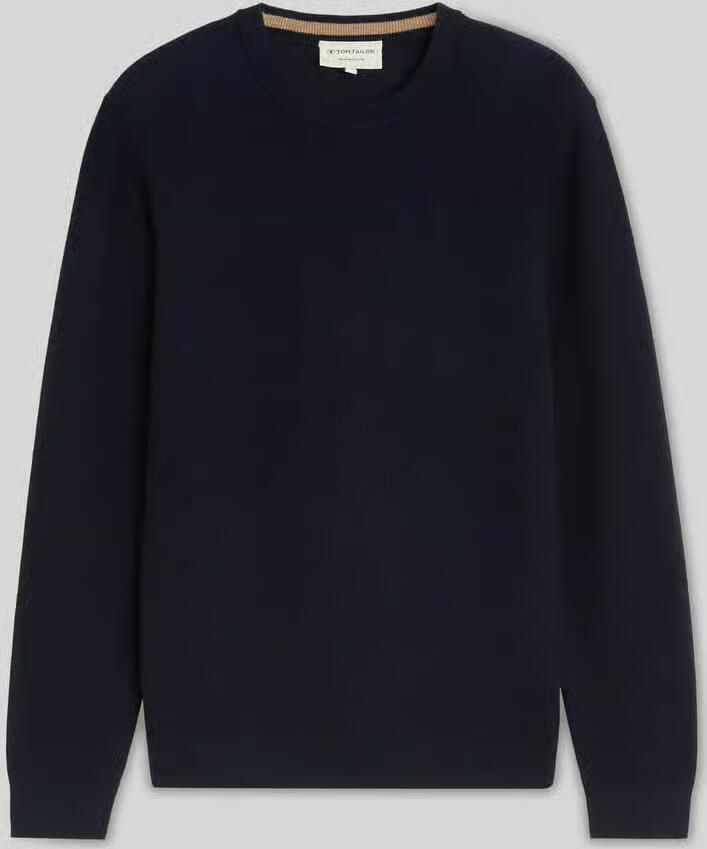 Tom Tailor Regular fit pullover met crew neck kraag - Foto 2