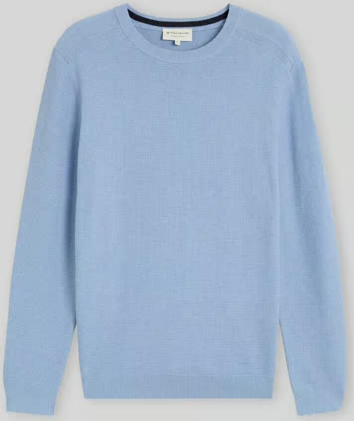 Tom Tailor Regular fit pullover met crew neck kraag - Foto 2