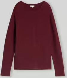 Tom Tailor Regular fit pullover met geribde boorden