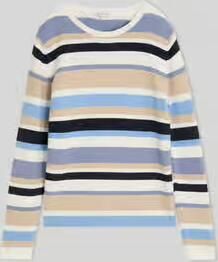 Tom Tailor Regular fit pullover met geribde boorden
