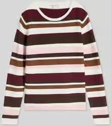 Tom Tailor Regular fit pullover met geribde boorden