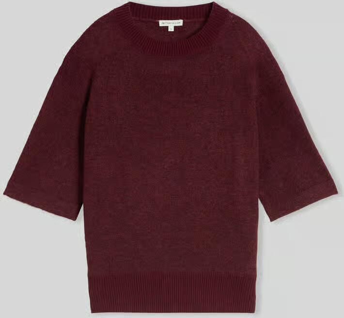 Tom Tailor Regular fit pullover met katoen-aandeel
