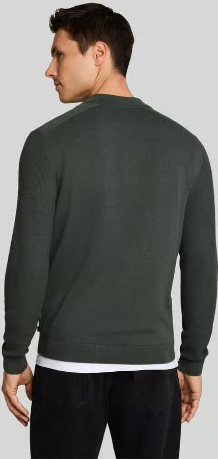 Tom Tailor Regular fit pullover met structuurtricot van puur katoen - Foto 2