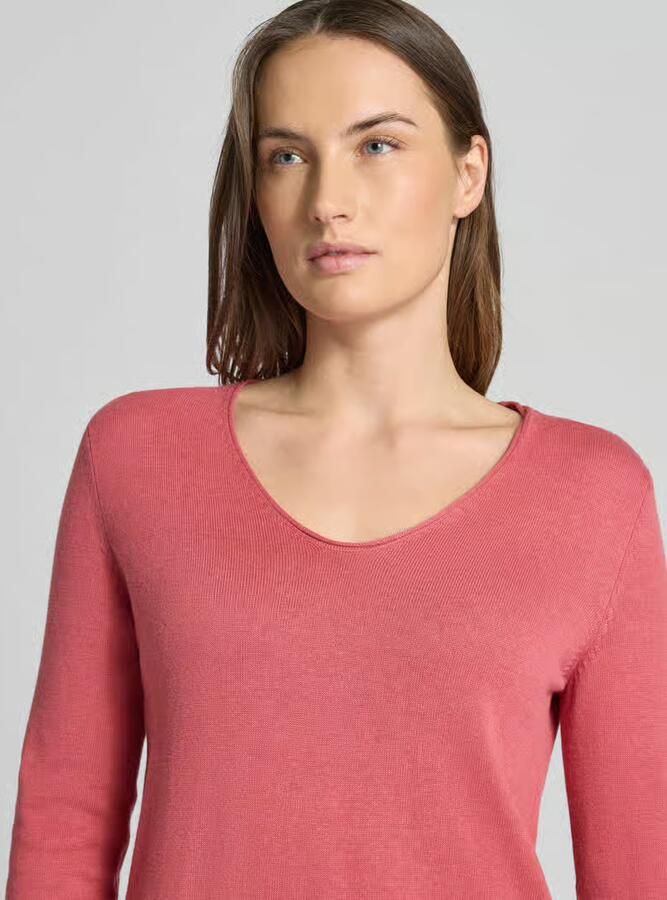 Tom Tailor Regular fit pullover van een mix van katoen en viscose - Foto 2