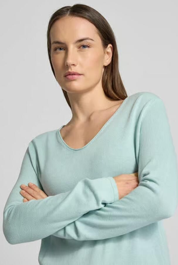 Tom Tailor Regular fit pullover van een mix van katoen en viscose - Foto 2