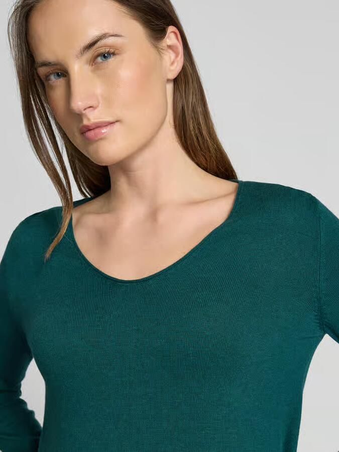 Tom Tailor Regular fit pullover van een mix van katoen en viscose - Foto 2
