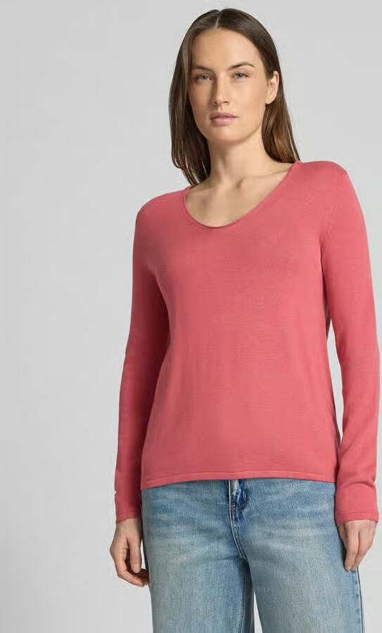Tom Tailor Regular fit pullover van een mix van katoen en viscose - Foto 4