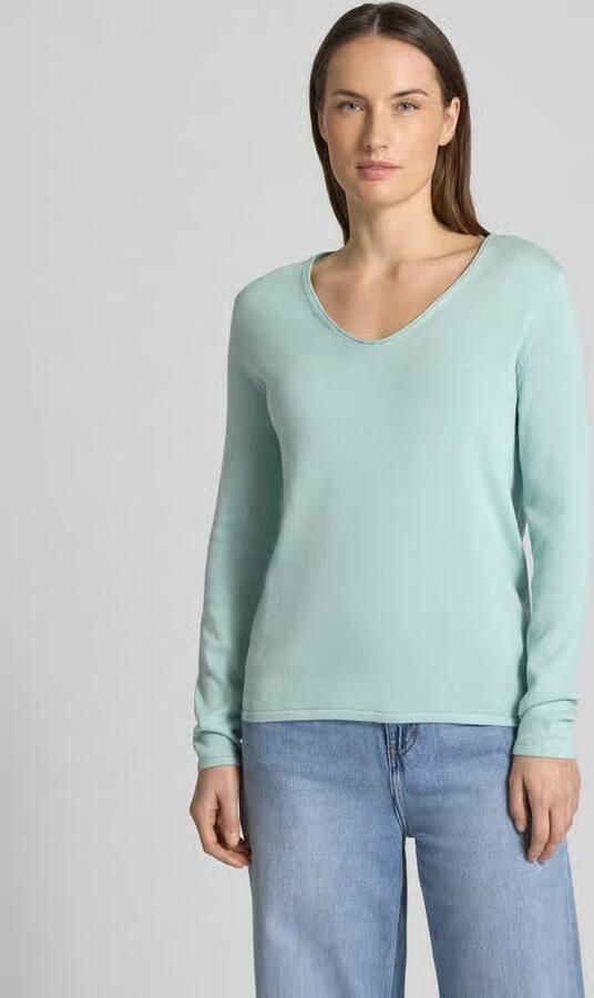 Tom Tailor Regular fit pullover van een mix van katoen en viscose - Foto 4