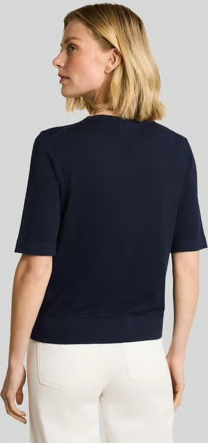 Tom Tailor Regular fit pullover van mix van katoen en zijde met zijdegehalte - Foto 2