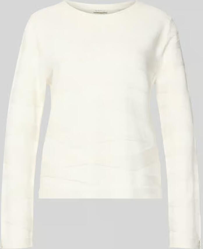 Tom Tailor Regular fit pullover van puur katoen