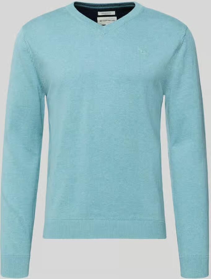 Tom Tailor Regular fit pullover van puur katoen