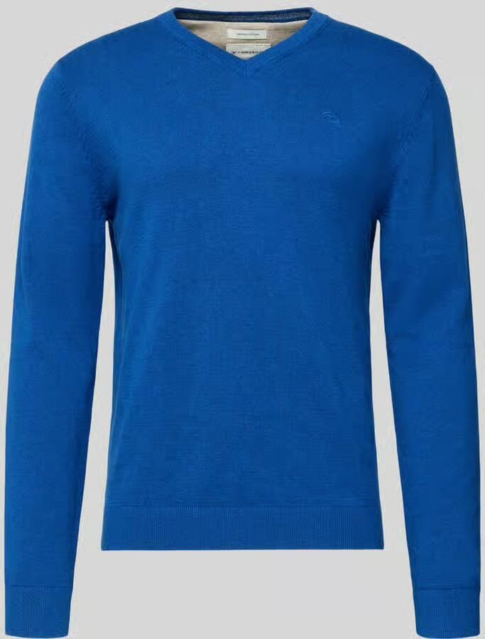 Tom Tailor Regular fit pullover van puur katoen