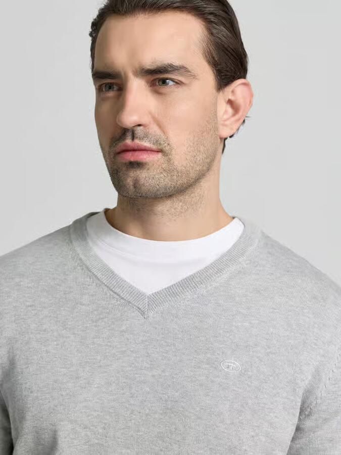 Tom Tailor Regular fit pullover van puur katoen - Foto 2
