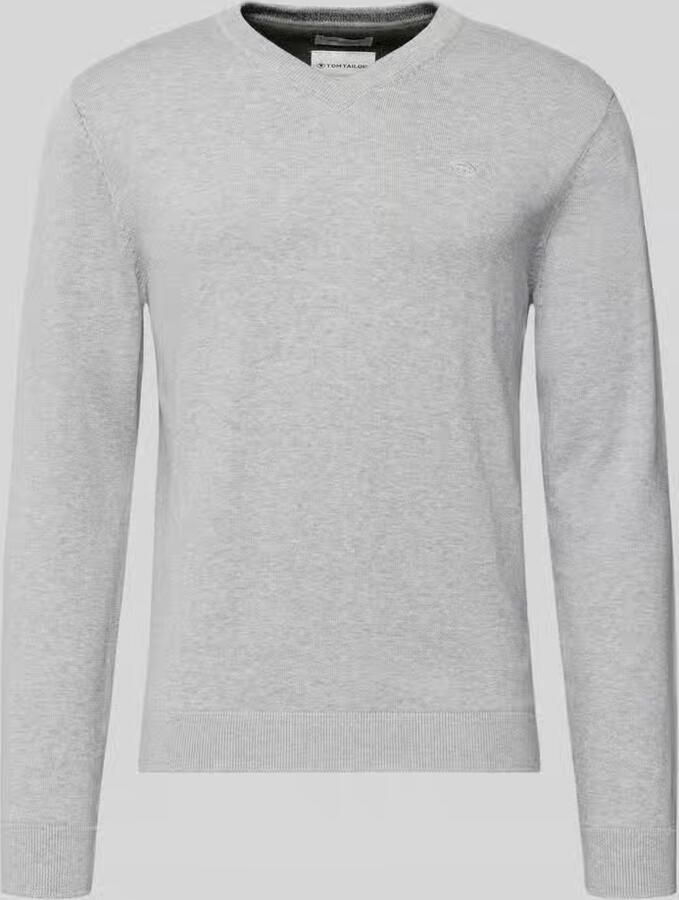 Tom Tailor Regular fit pullover van puur katoen