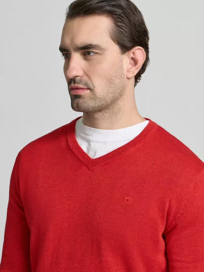 Tom Tailor Regular fit pullover van puur katoen - Foto 2