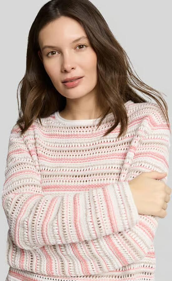 Tom Tailor regular fit pullover van puur katoen