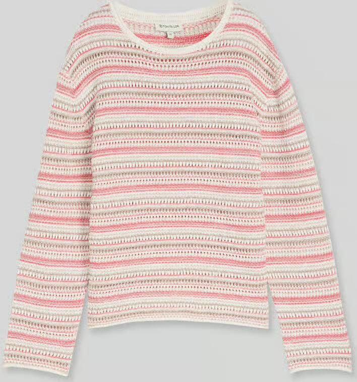 Tom Tailor regular fit pullover van puur katoen - Foto 2