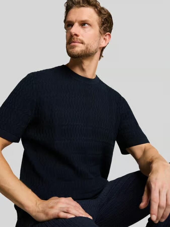 Tom Tailor regular fit pullover van puur katoen
