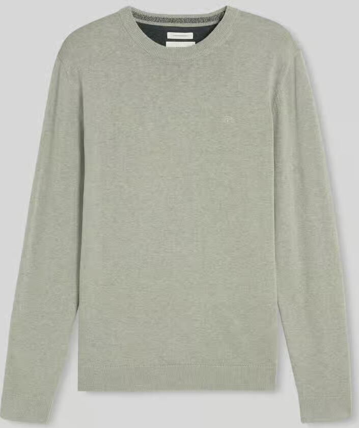 Tom Tailor regular fit pullover van puur katoen
