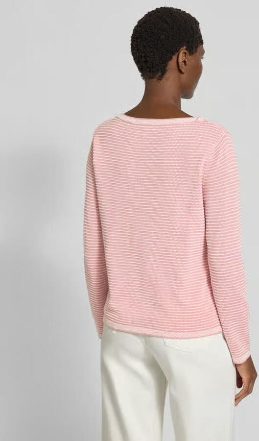 Tom Tailor Regular fit pullover van puur katoen