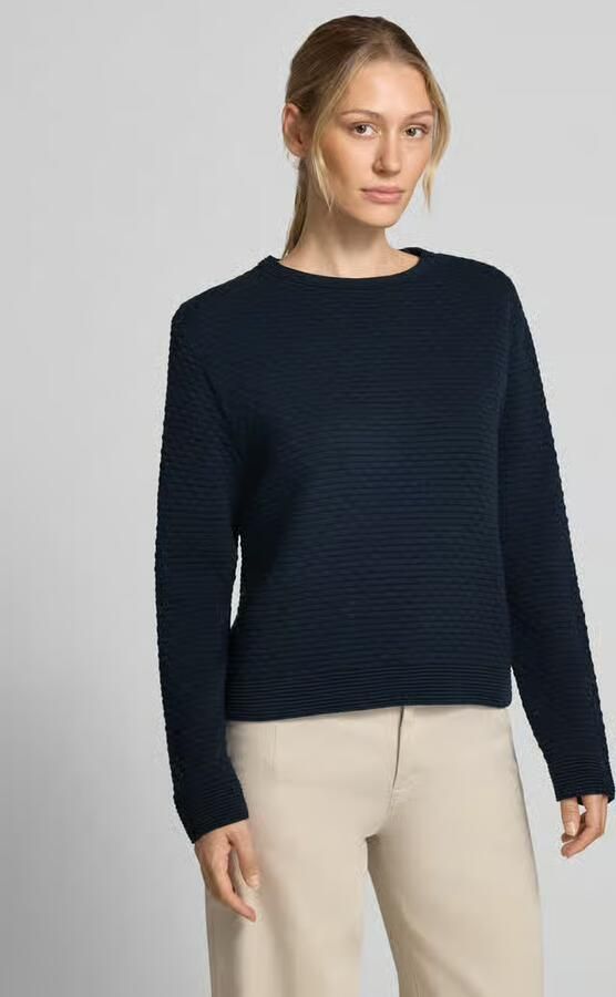 Tom Tailor Regular fit pullover van puur katoen - Foto 2