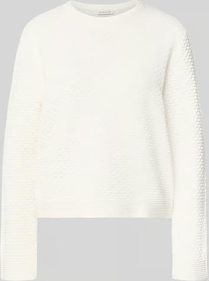 Tom Tailor Regular fit pullover van puur katoen