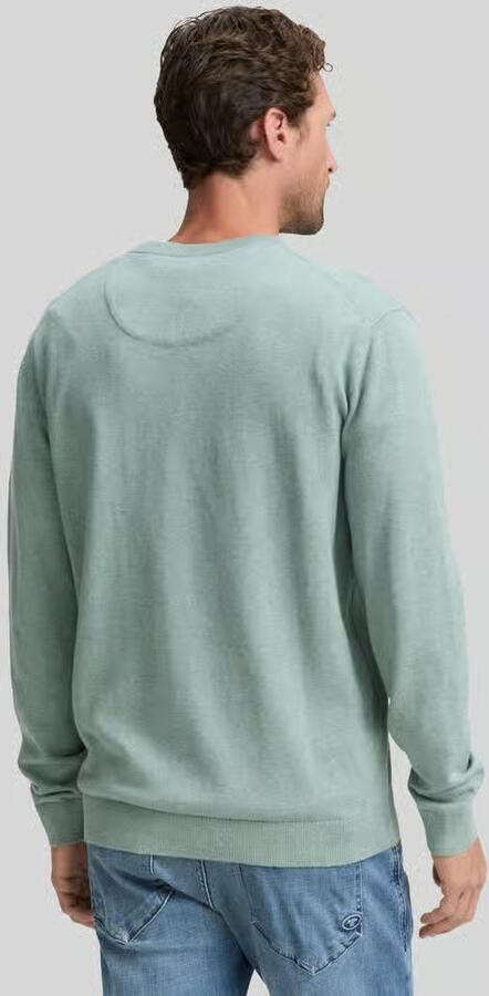 Tom Tailor Regular fit gebreide pullover van zuiver katoen - Foto 2