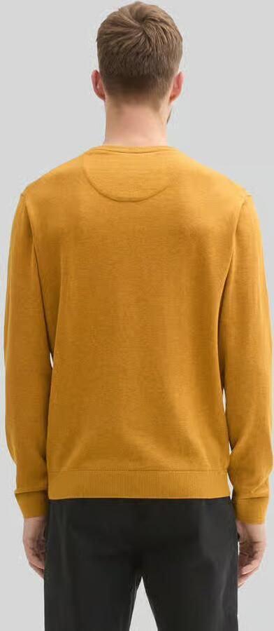 Tom Tailor Regular fit gebreide pullover van ademend zacht katoen - Foto 3