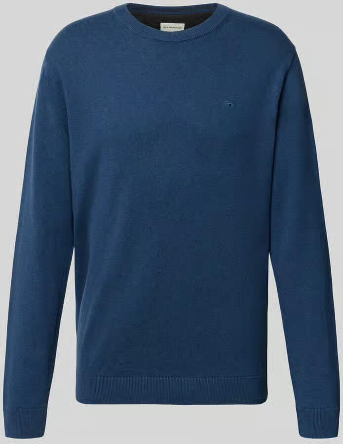Tom Tailor Regular fit pullover van puur katoen