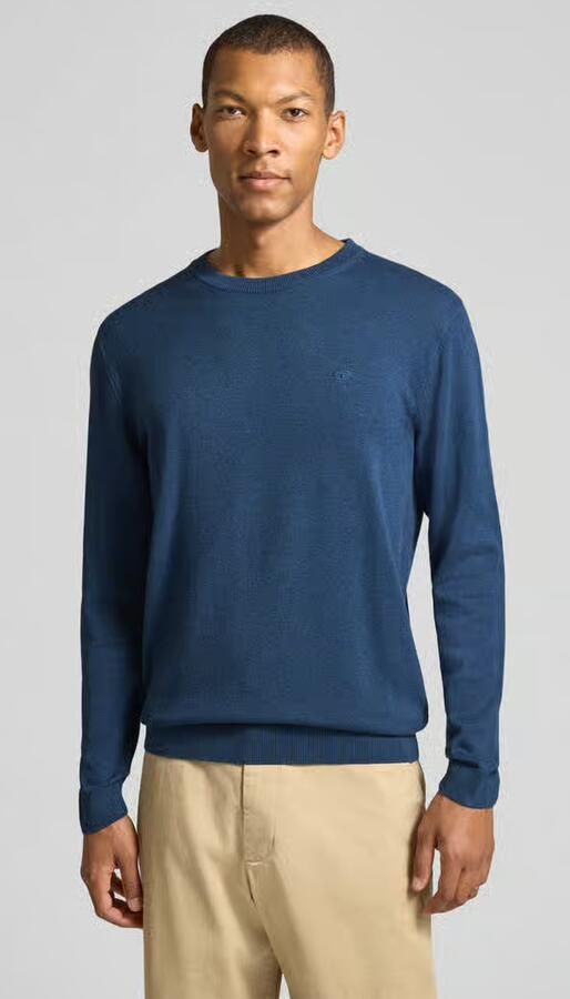 Tom Tailor Regular fit pullover van puur katoen - Foto 3