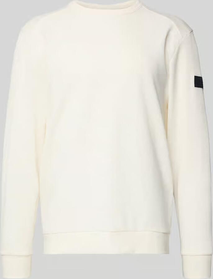 Tom Tailor Regular fit shirt met lange mouwen van katoenmix