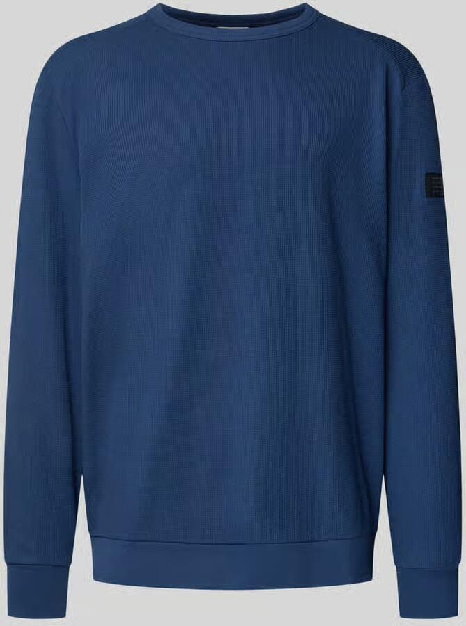 Tom Tailor Regular fit shirt met lange mouwen van katoenmix
