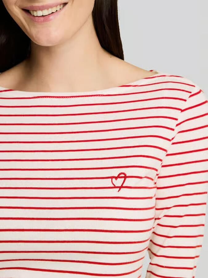 Tom Tailor regular fit shirt met lange mouwen van katoenmix - Foto 2