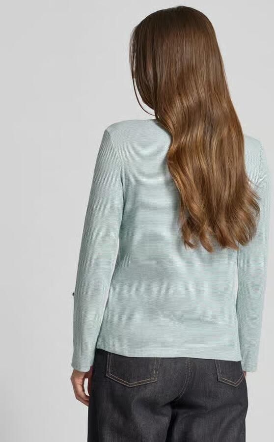 Tom Tailor Regular fit shirt met lange mouwen van katoenmix - Foto 4