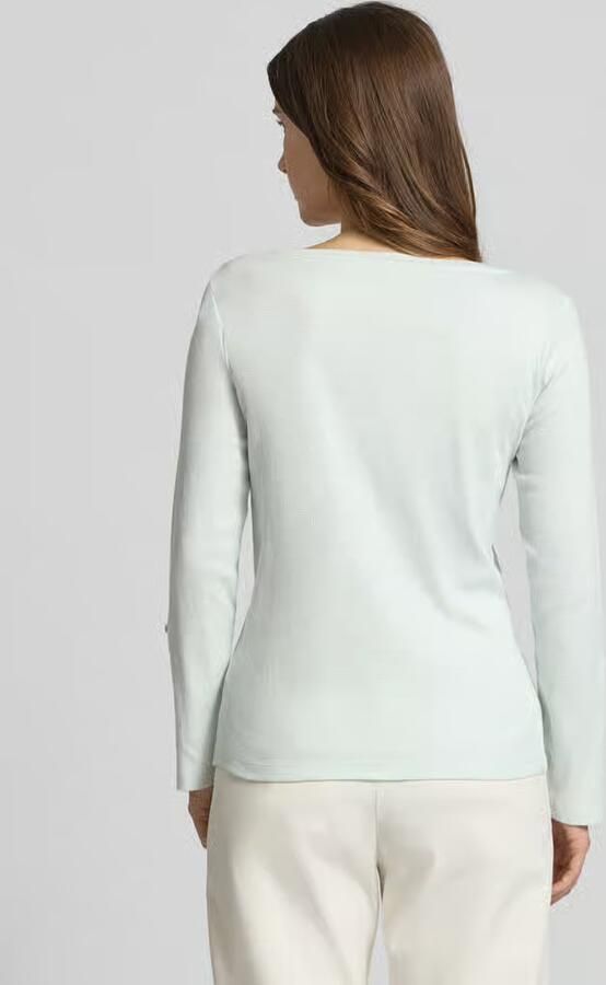 Tom Tailor Regular fit shirt met lange mouwen van katoenmix - Foto 4