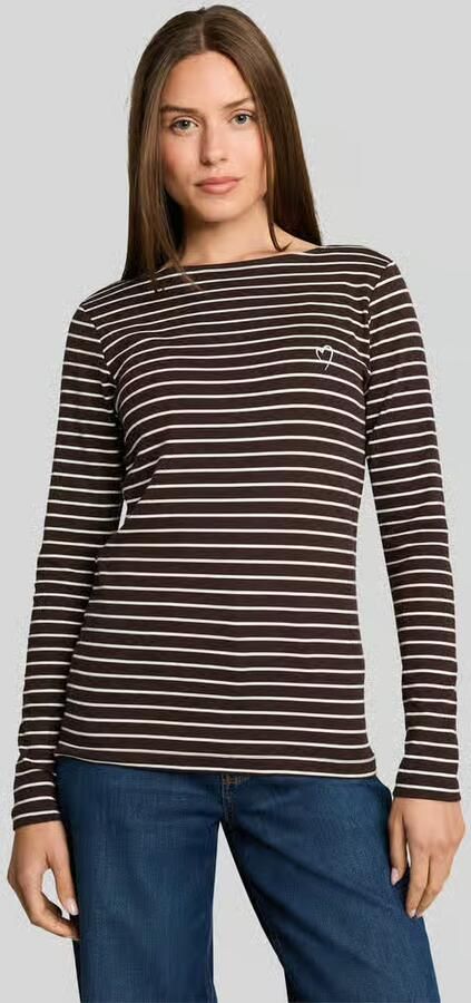 Tom Tailor Regular fit shirt met lange mouwen van katoenmix - Foto 3