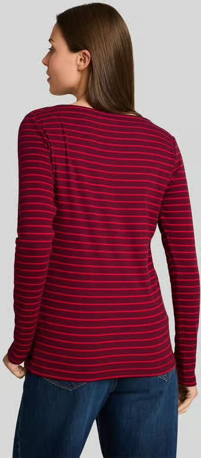 Tom Tailor Regular fit shirt met lange mouwen van katoenmix - Foto 3