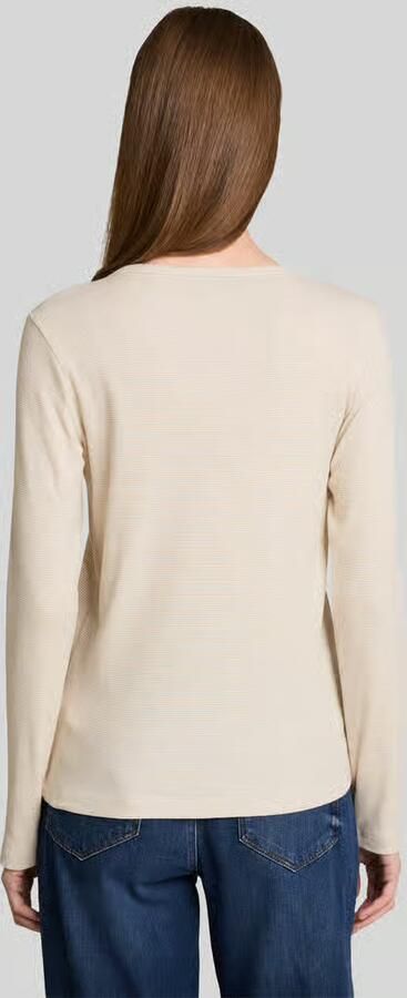 Tom Tailor Regular fit shirt met lange mouwen van katoenmix - Foto 3