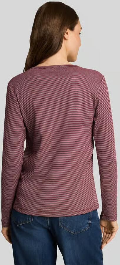 Tom Tailor Regular fit shirt met lange mouwen van katoenmix - Foto 3