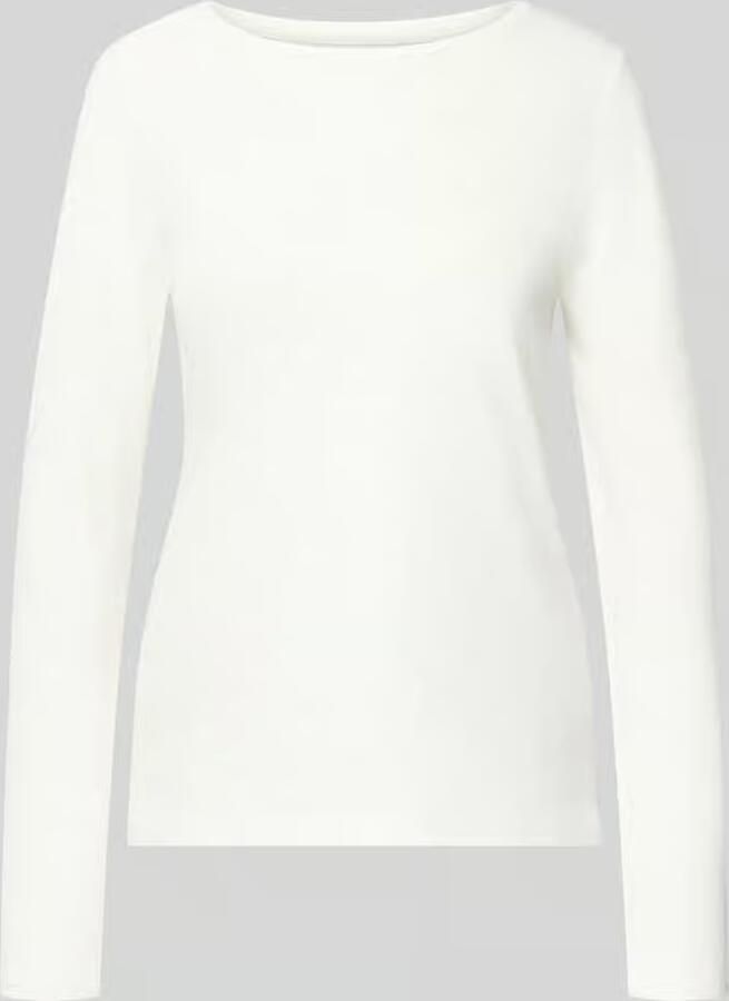 Tom Tailor Regular fit shirt met lange mouwen van Mix van biologisch katoen - Foto 2