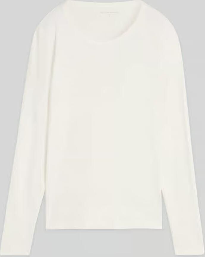 Tom Tailor Regular fit shirt met lange mouwen van puur katoen