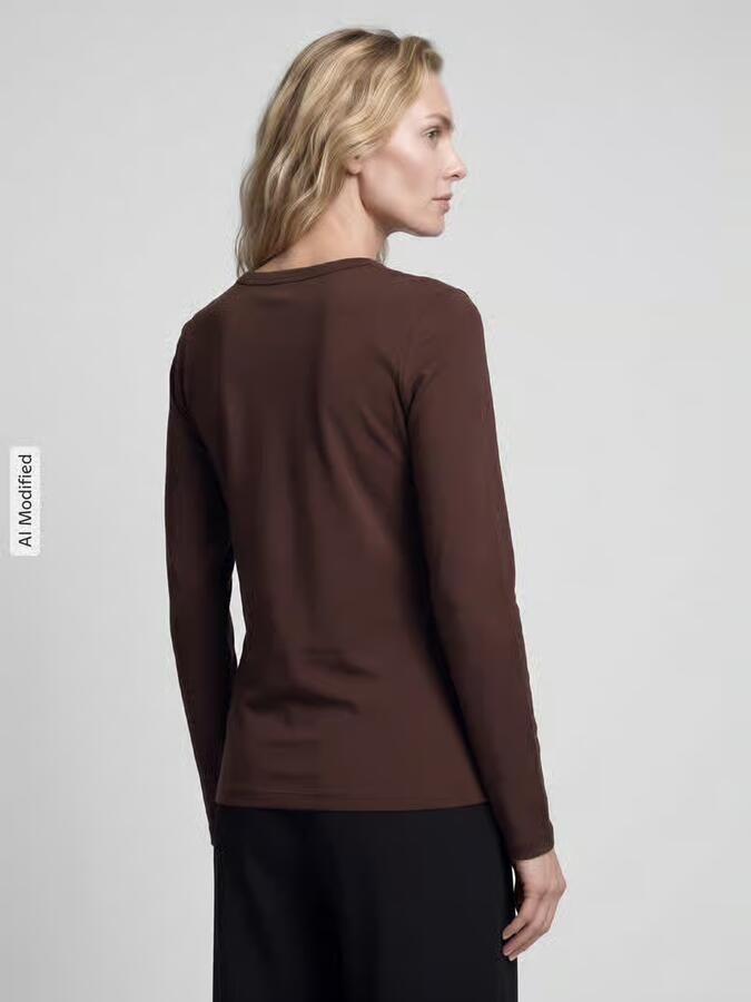 Tom Tailor Regular fit shirt met lange mouwen van puur katoen - Foto 3