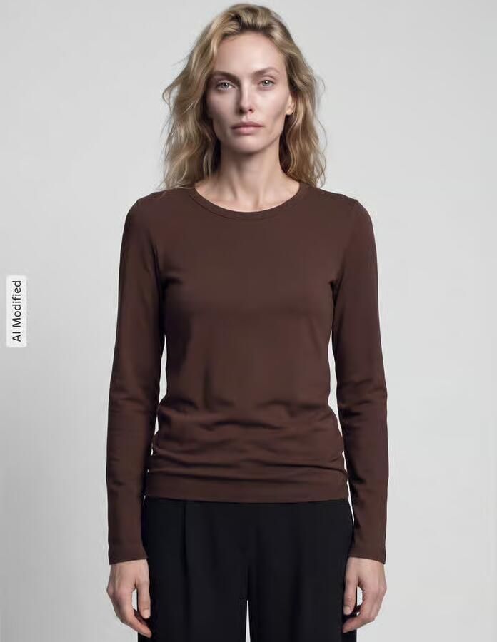 Tom Tailor Regular fit shirt met lange mouwen van puur katoen - Foto 2
