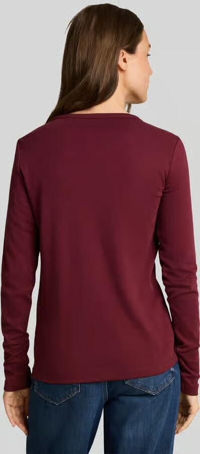 Tom Tailor Regular fit shirt met lange mouwen van puur katoen - Foto 3