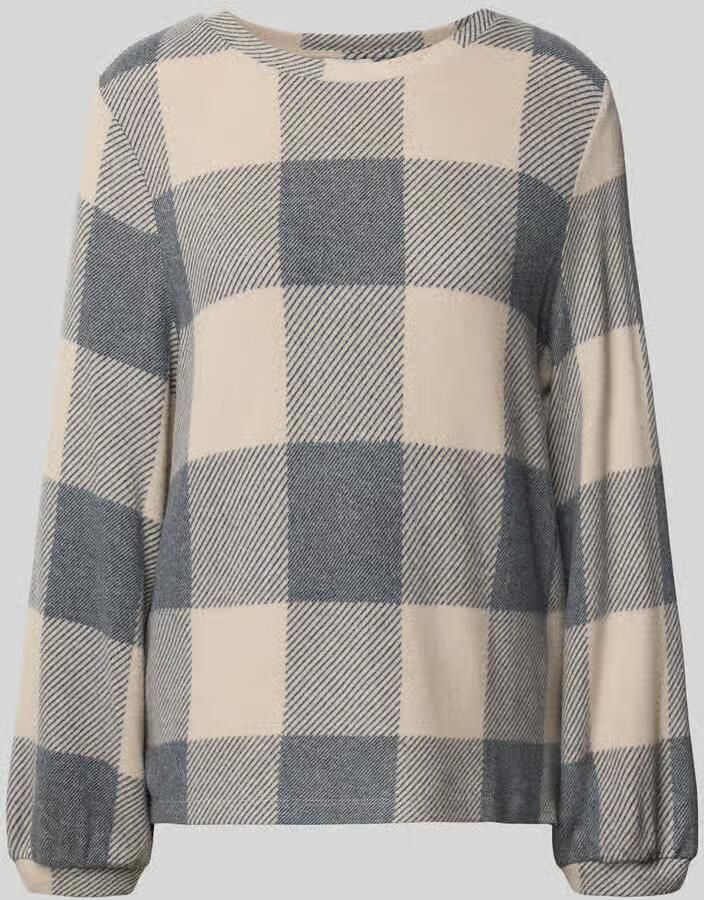 Tom Tailor Regular fit shirt met lange mouwen van viscosemix